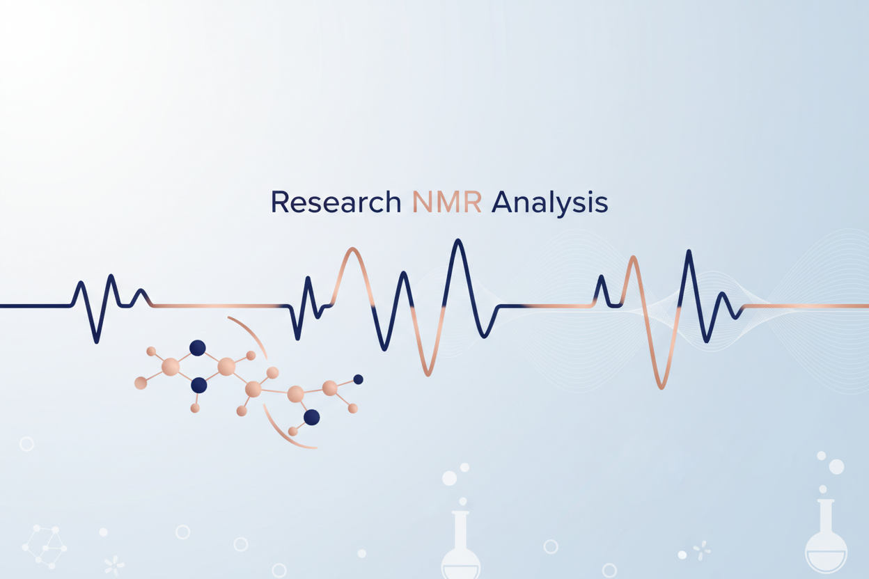 เติมให้หน่อยว่า Research NMR analysis